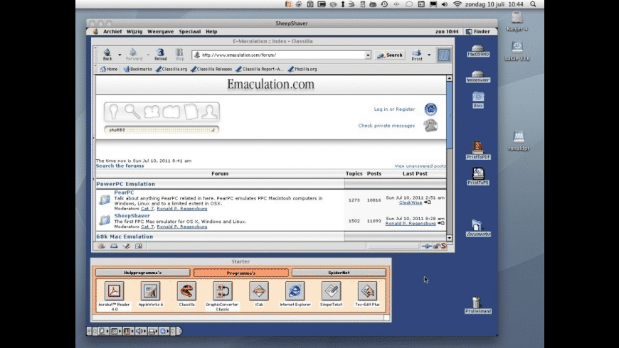 mac messages emulator